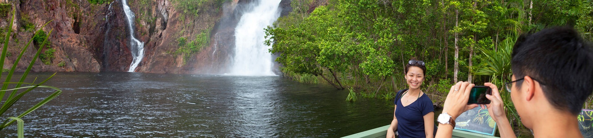 Is Wangi Falls swimming open?