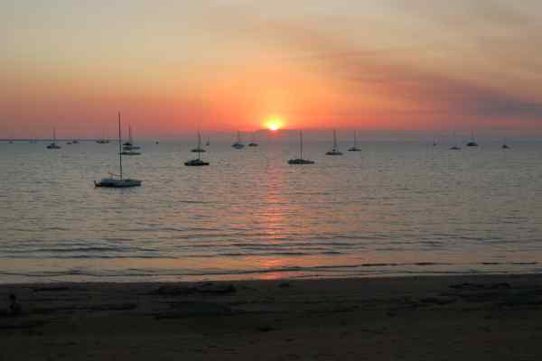 Sunset views in Fannie Bay