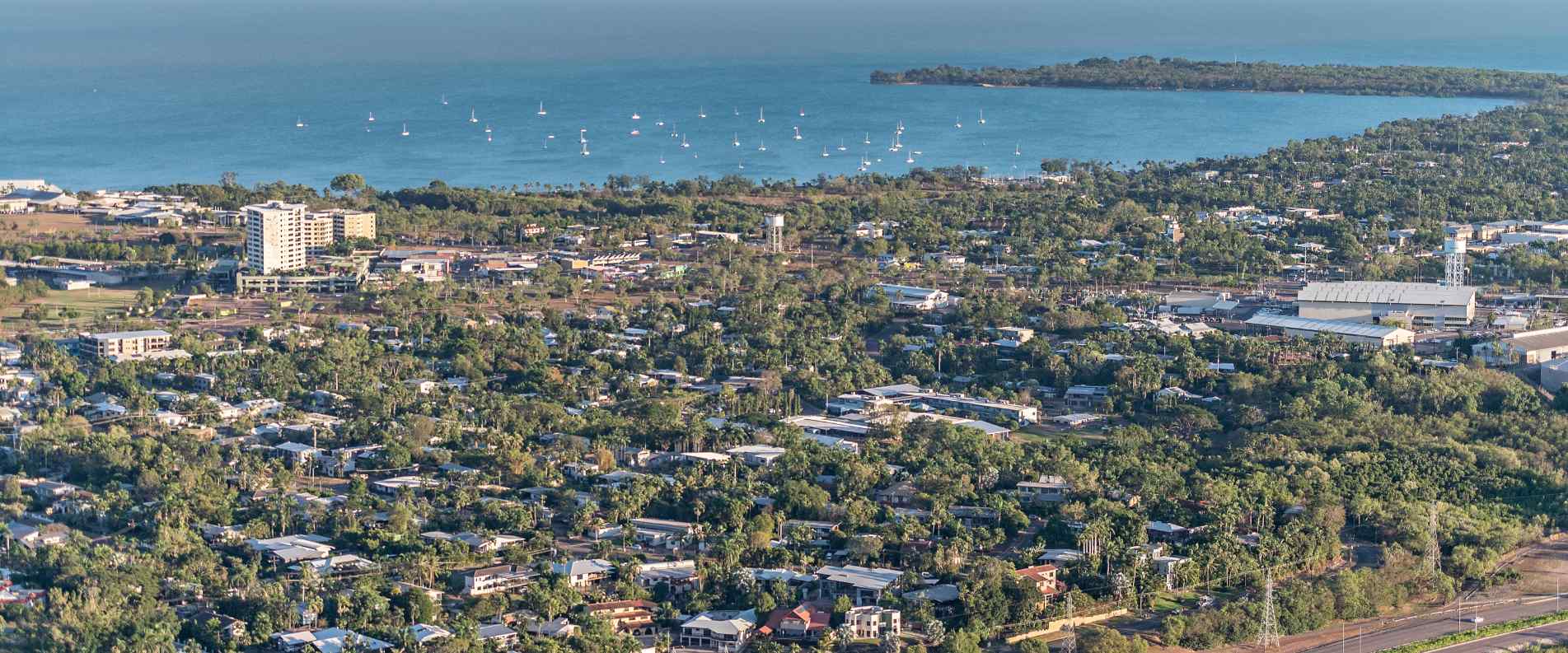 View across Fannie Bay in Darwin