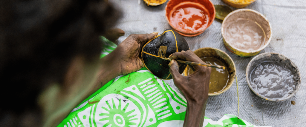 Artwork on the Tiwi Islands
